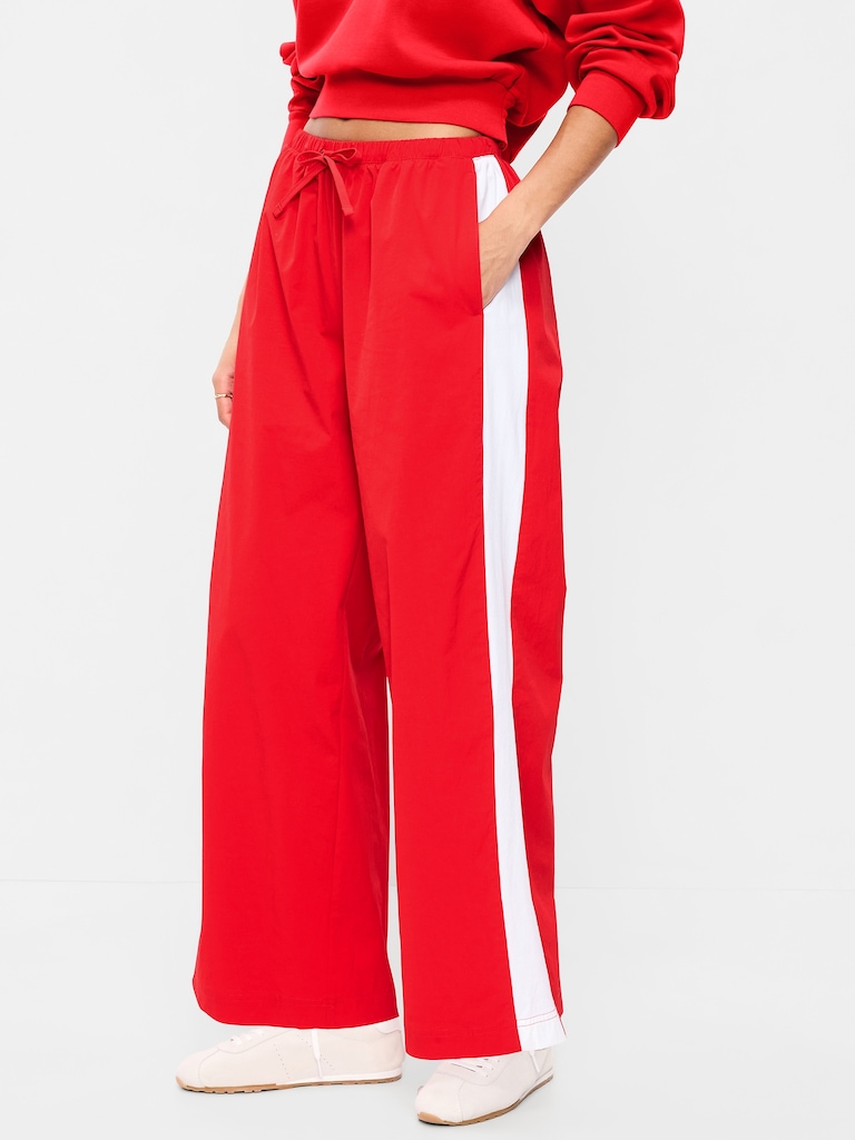 High-Waisted TrekTech Straight-Leg Pants