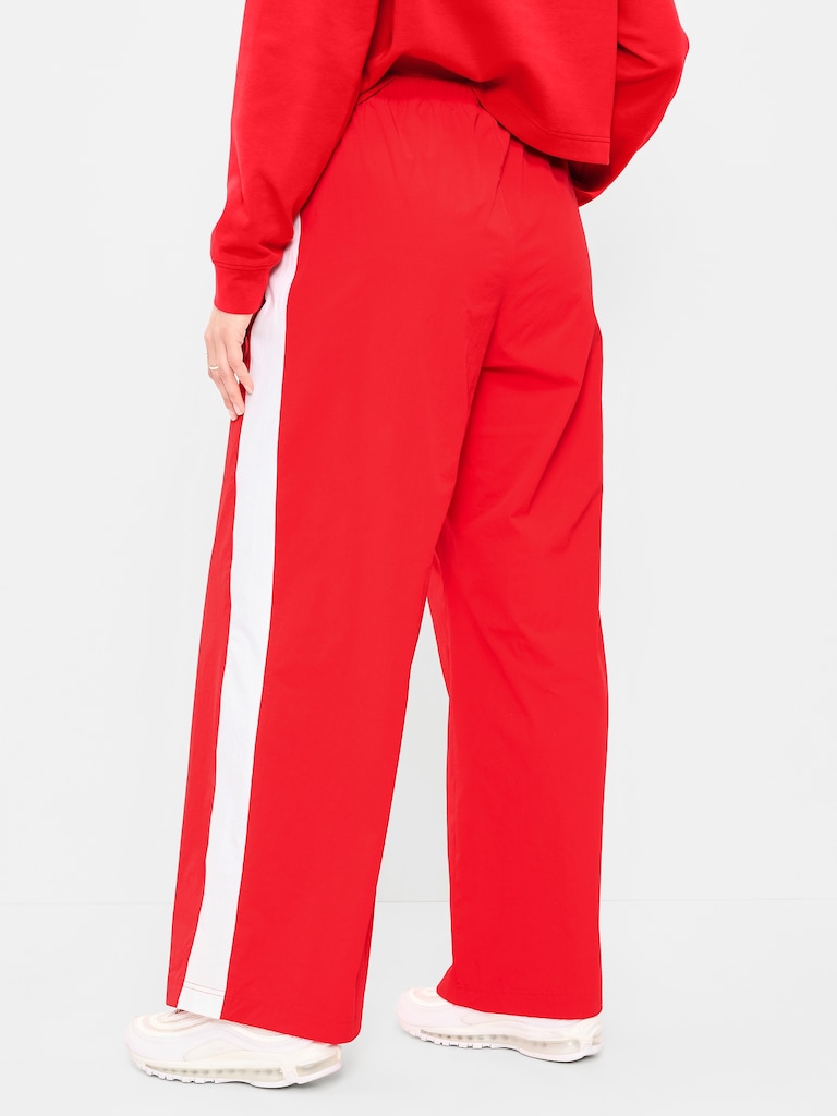 High-Waisted TrekTech Straight-Leg Pants