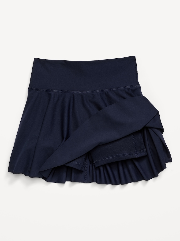 High-Waisted PowerSoft Skort for Girls