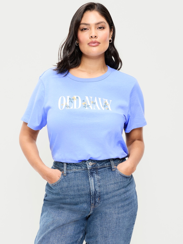 EveryWear Crew-Neck Logo-Graphic T-Shirt