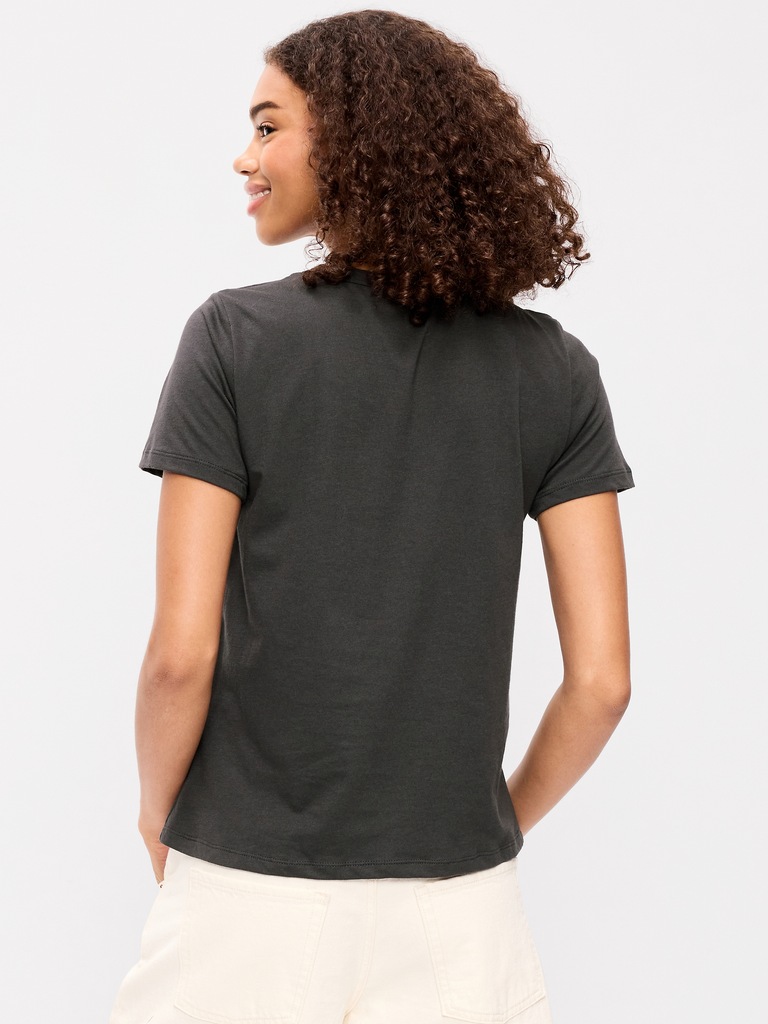 Crew-Neck Graphic T-Shirt