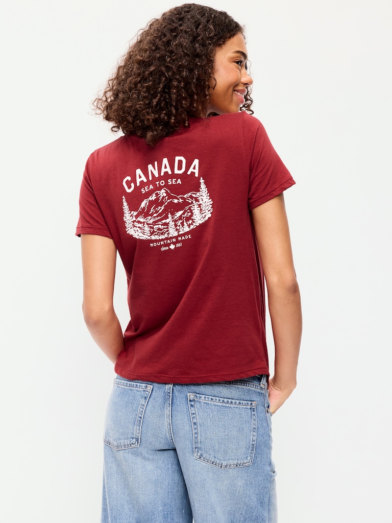 Crew-Neck Graphic T-Shirt