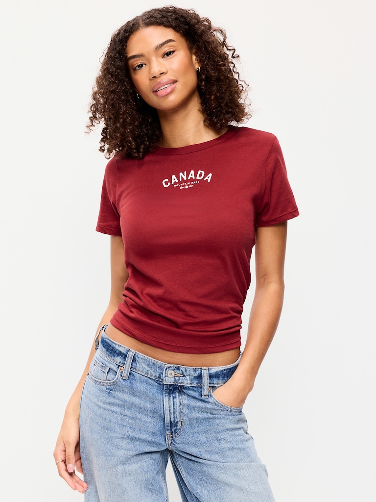 Crew-Neck Graphic T-Shirt