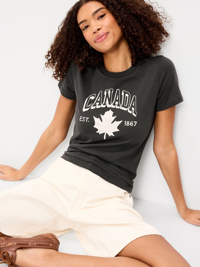 Crew-Neck Graphic T-Shirt