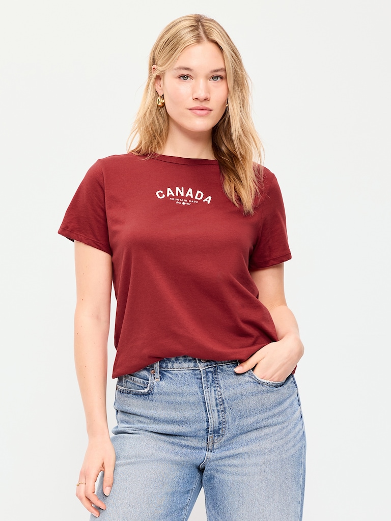 Crew-Neck Graphic T-Shirt