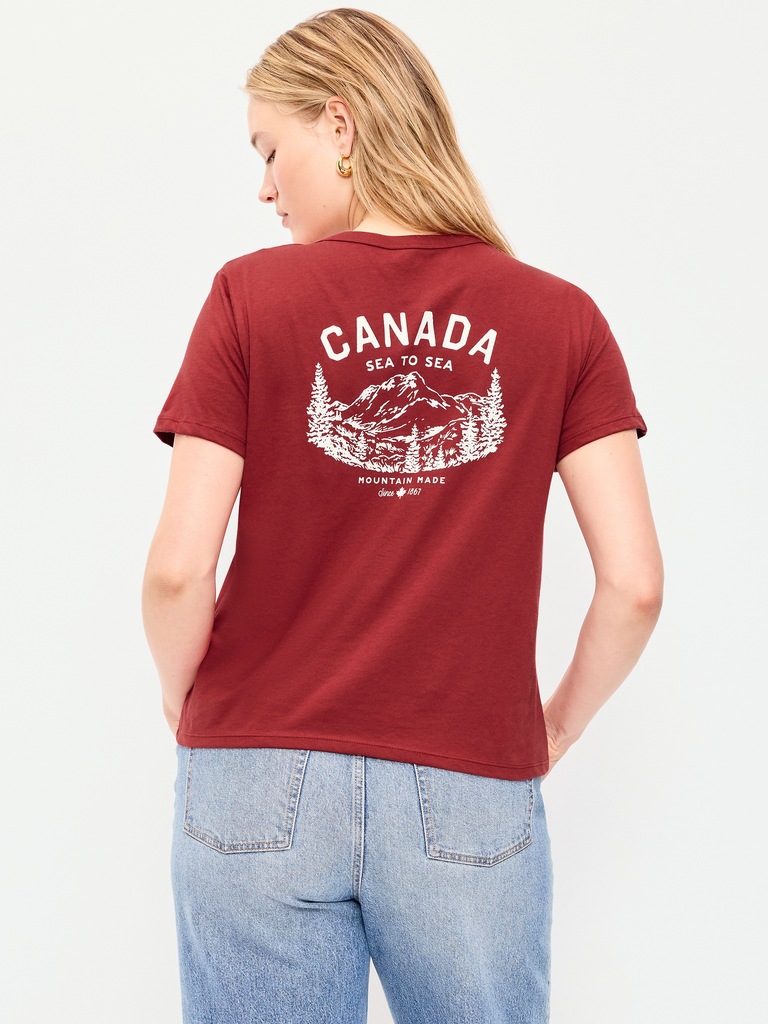 Crew-Neck Graphic T-Shirt