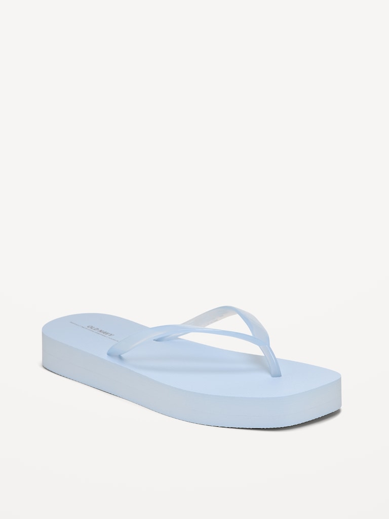 Platform Flip-Flop Sandals for Girls (Partially Plant-Based)