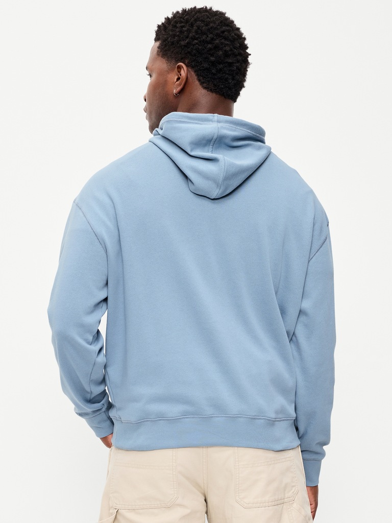 French Terry Pullover Hoodie