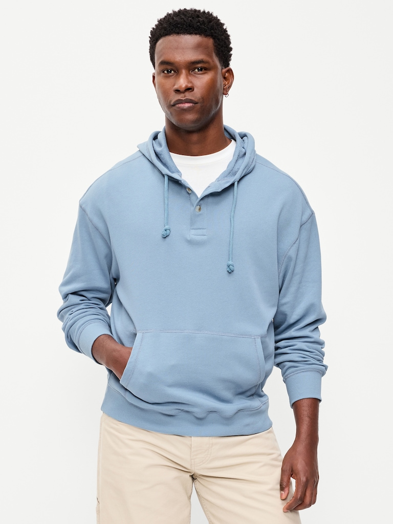 French Terry Pullover Hoodie