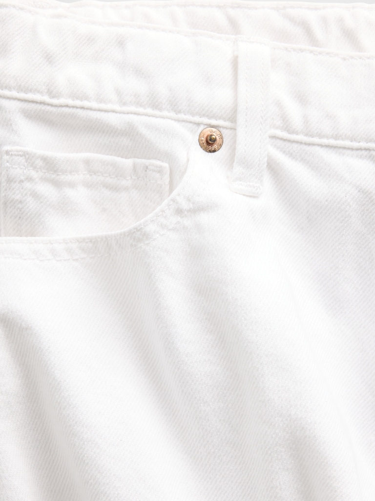 Kids Low Rise Stride Denim Shorts