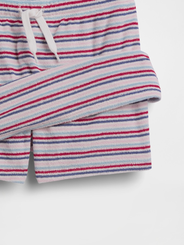 Kids Towel Terry Skort Outfit Set