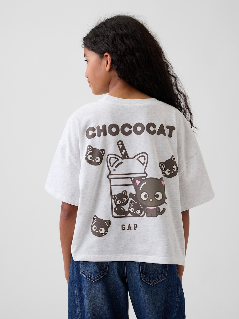 Kids Hello Kitty Oversized Graphic T-Shirt