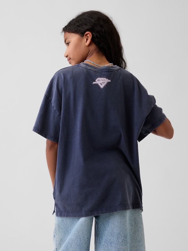 Kids Superman Oversized Tunic T-Shirt