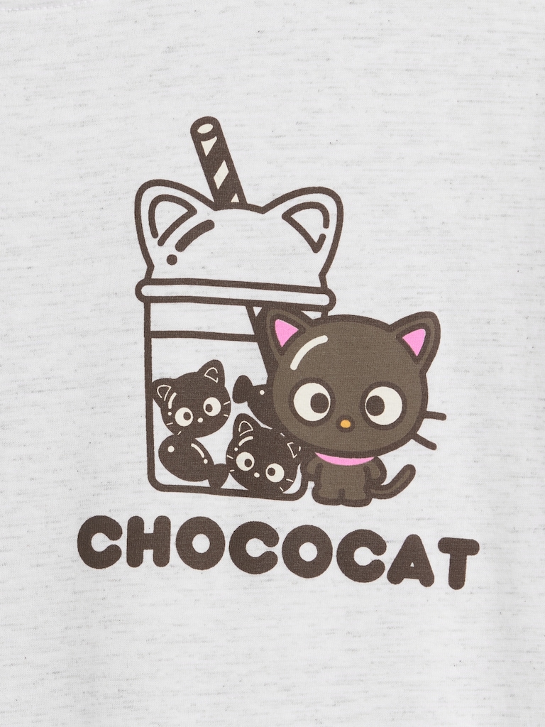 Kids Hello Kitty Oversized Graphic T-Shirt