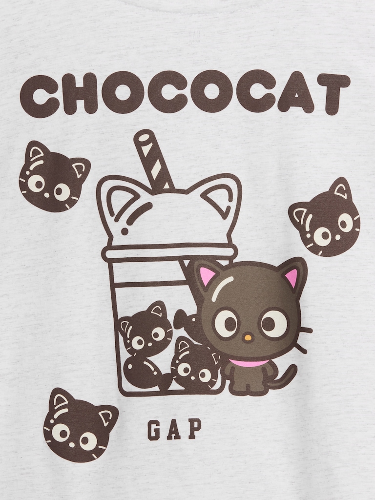 Kids Hello Kitty Oversized Graphic T-Shirt