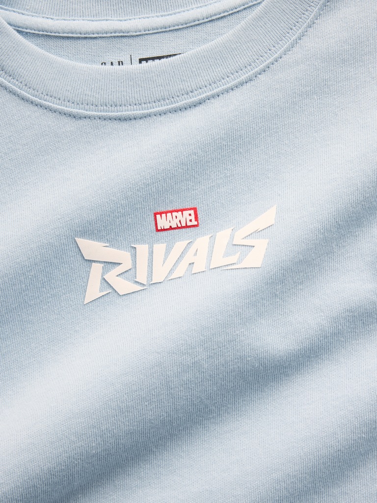 Kids Marvel Oversized Graphic T-Shirt