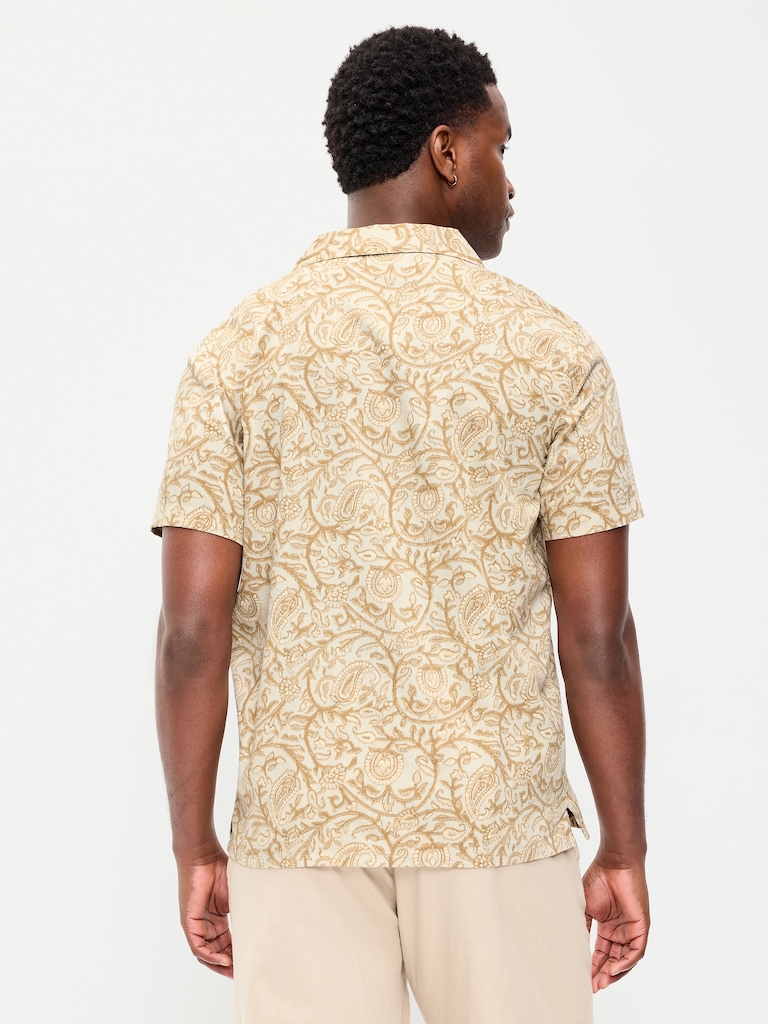 Short-Sleeve Camp Shirt