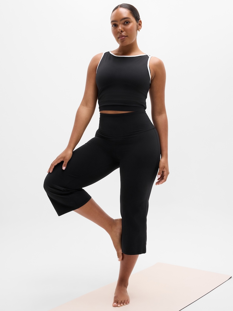 Elation High Rise Crop Flare