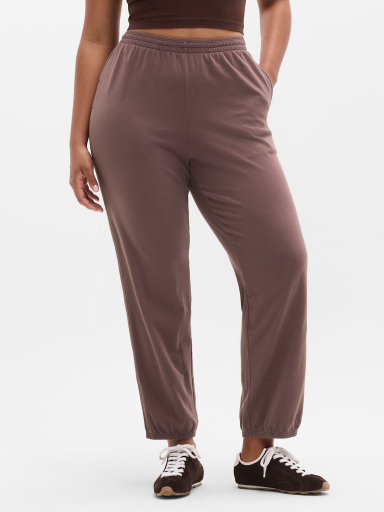 Airy Cotton Terry Jogger