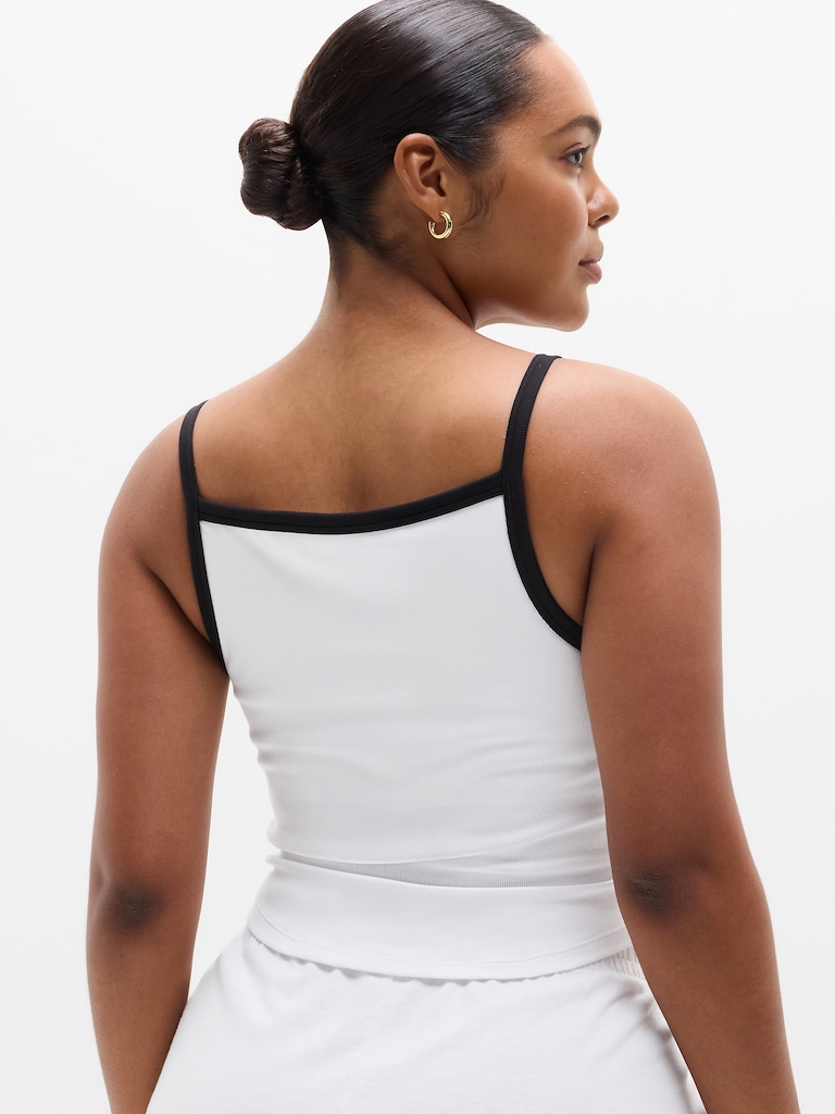 Signature Rib Apron Support Top