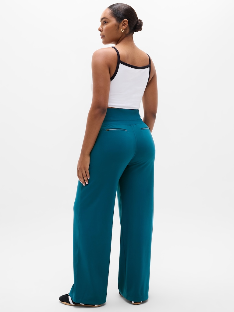 Venice High Rise Wide Leg Pant