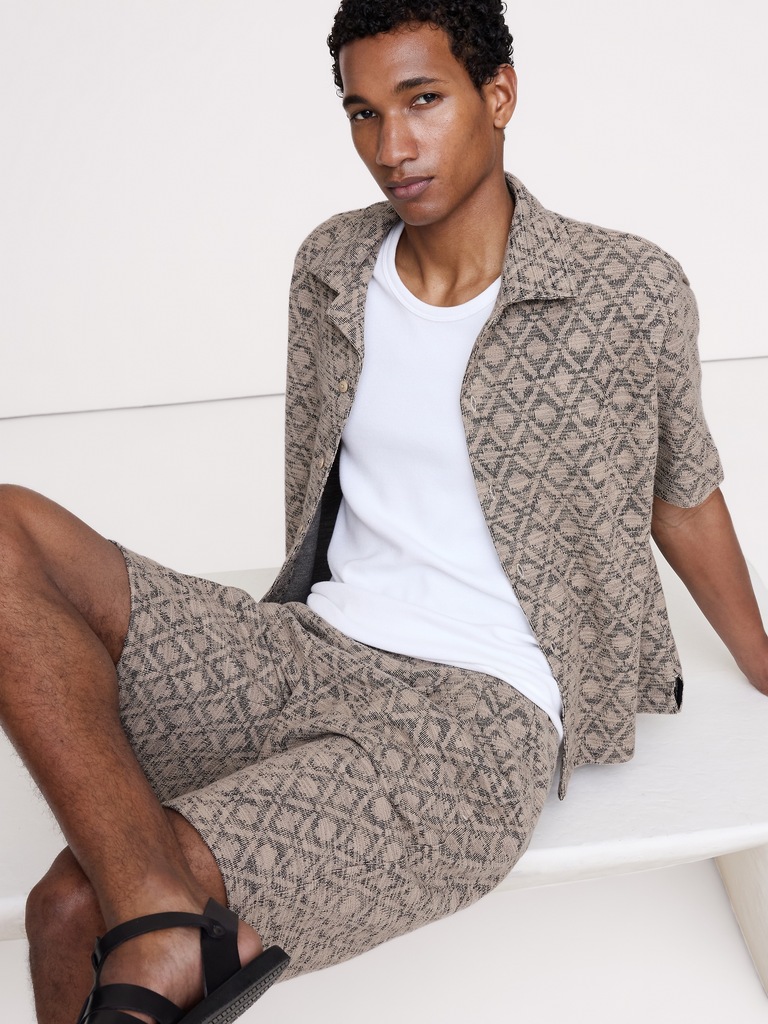 Jacquard Resort Shirt