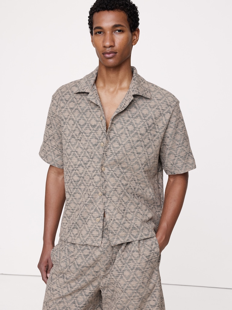 Jacquard Resort Shirt