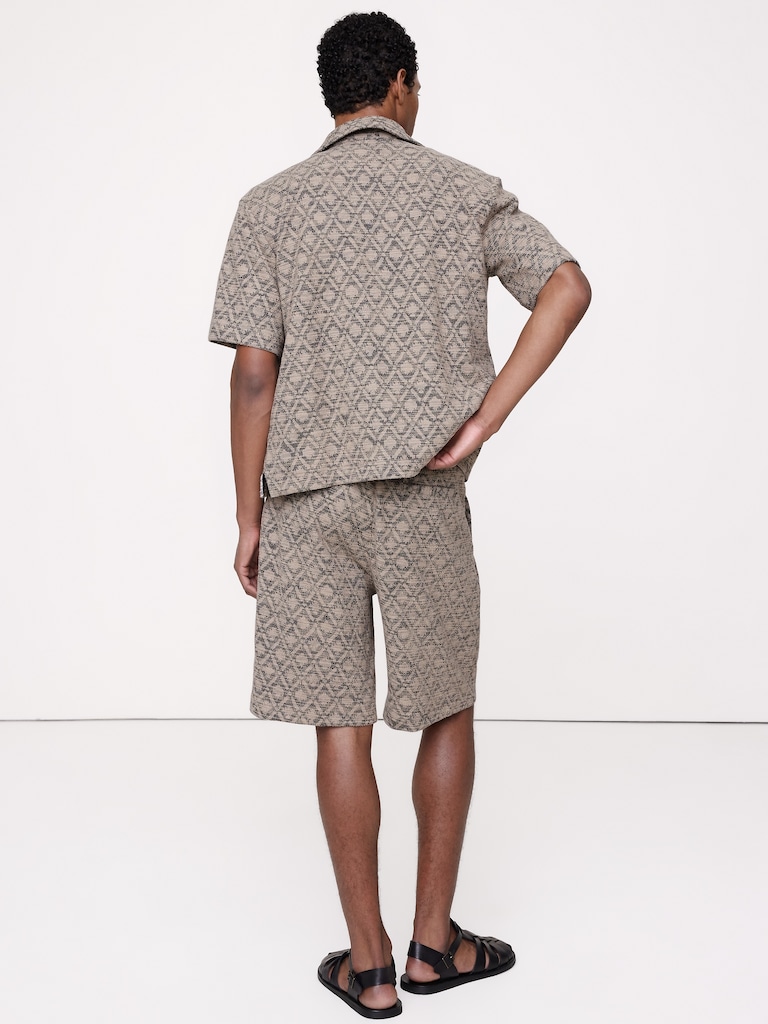 Jacquard Pull-On Short