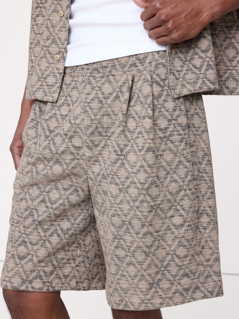 Jacquard Pull-On Short