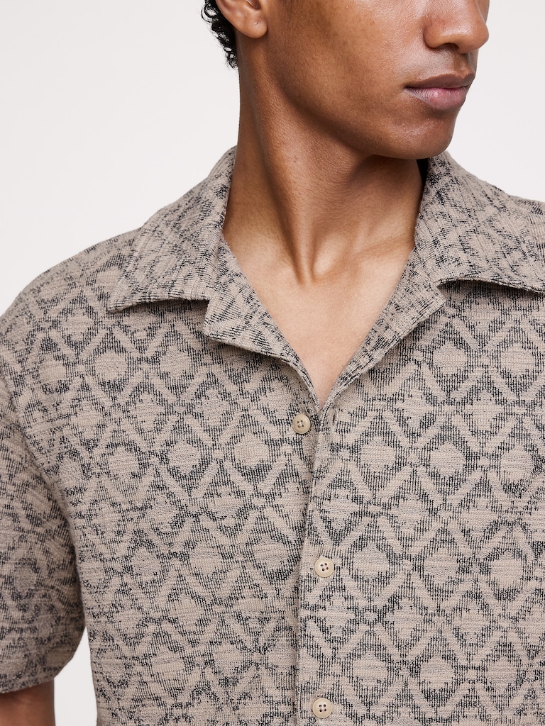 Jacquard Resort Shirt