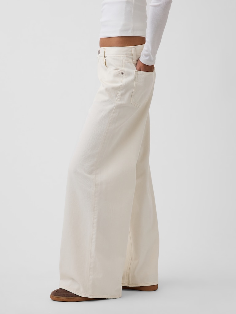 Mid Rise UltraSoft Baggy Jeans