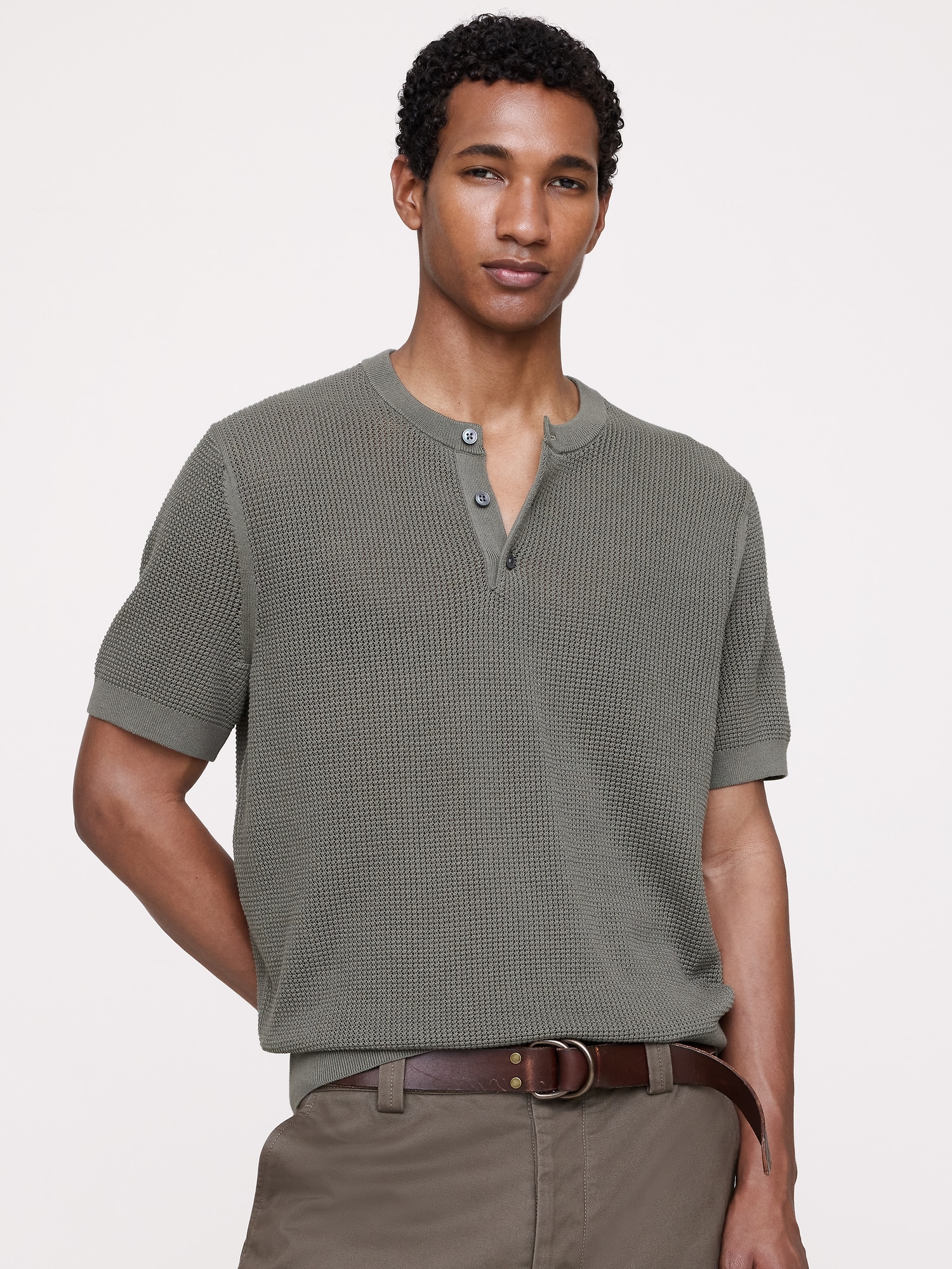 Men's Henley T-Shirts | Banana Republic