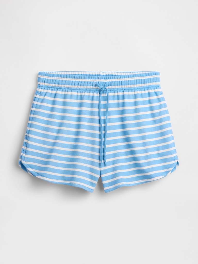 Relaxed French Terry Dolphin Shorts