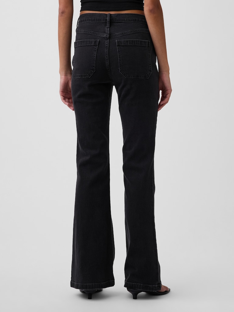 High Rise '70s Flare Jeans