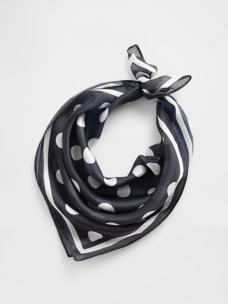 Faux-Silk Scarf
