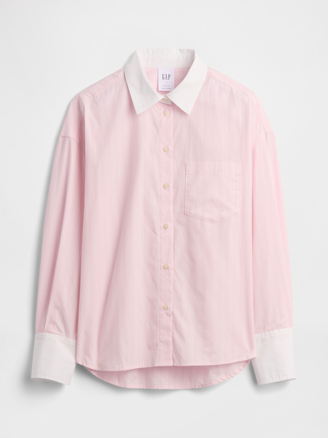 Oversized Shirt in Poplin
