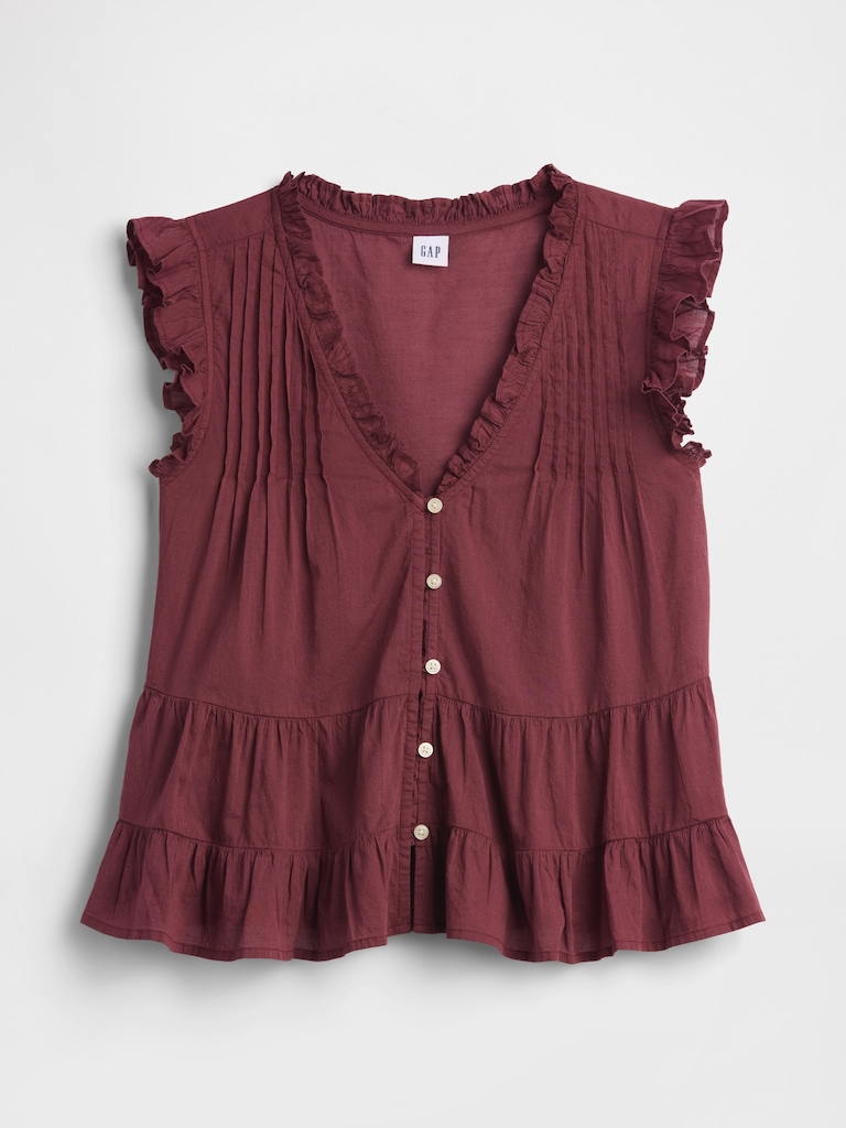 Tiered Ruffle Top