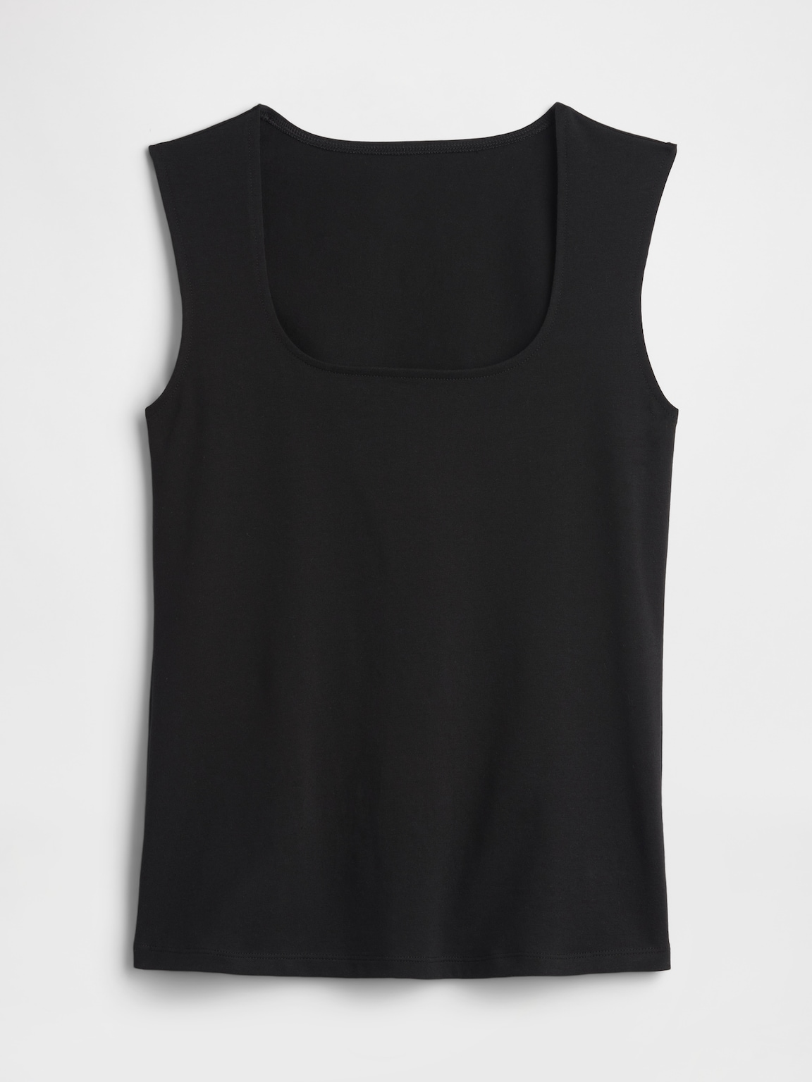 Squareneck Shell Tank Top