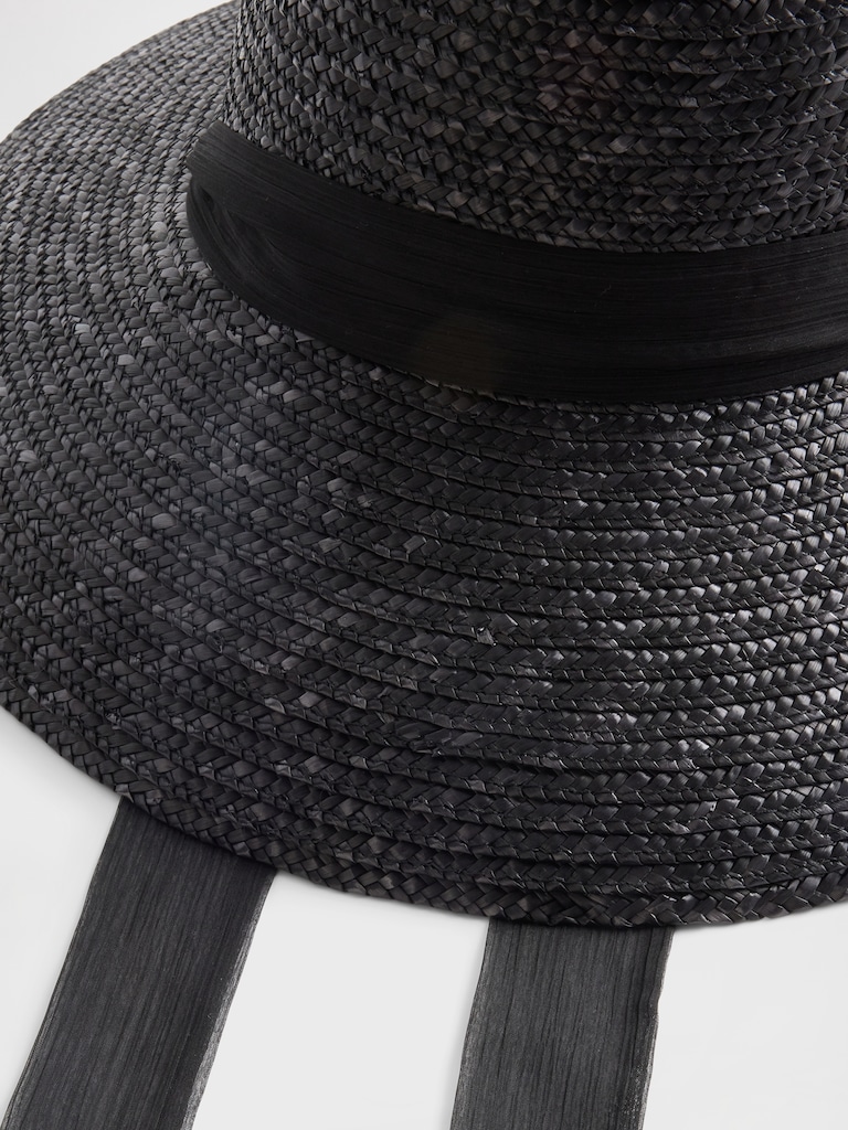 Wide Brim Straw Hat