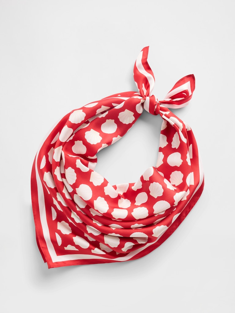 Oversized Silk Bandana