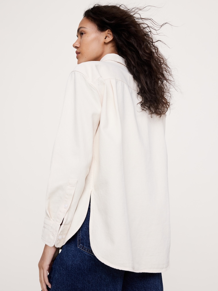 The Oversized Denim Shirt