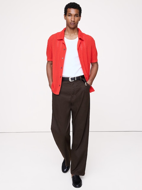 Men's Red Sweaters | Banana Republic