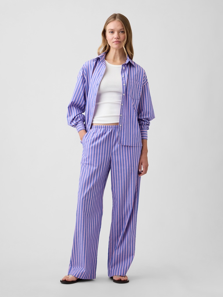 Oversized Shirt in Poplin