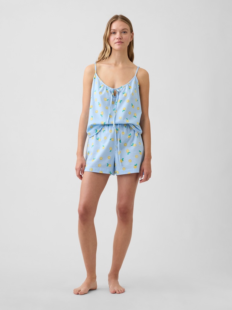 Poplin PJ Shorts
