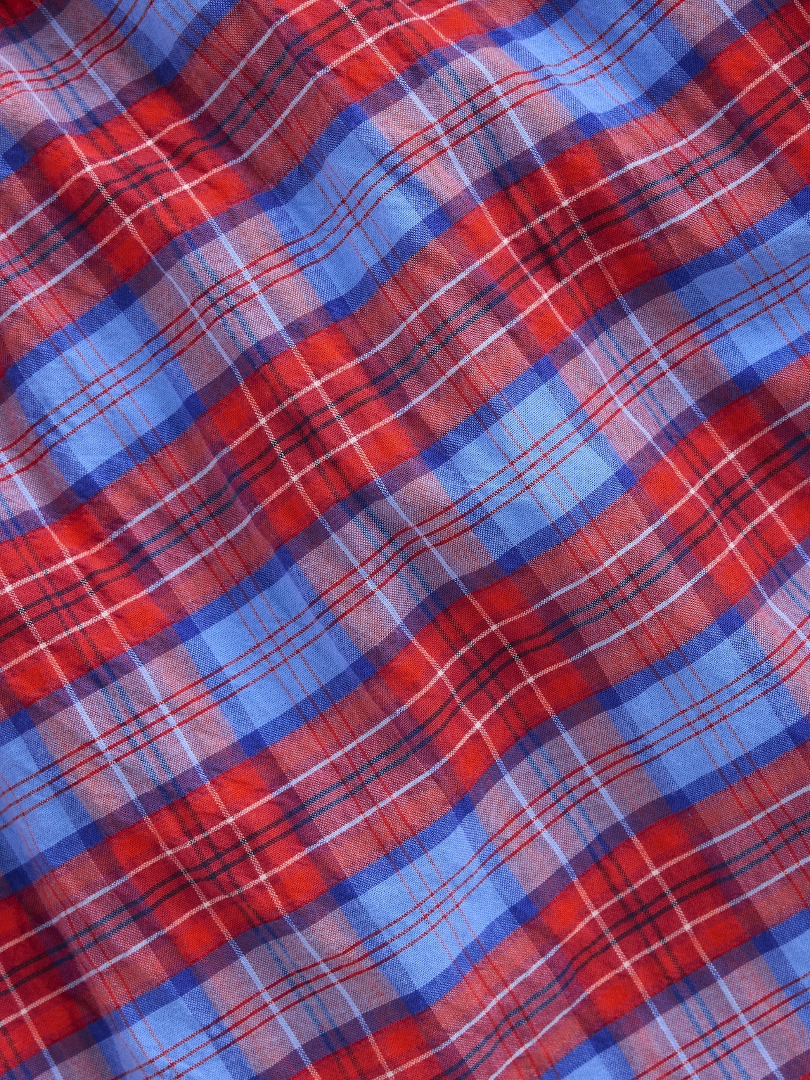 4" Seersucker Plaid Boxer Shorts