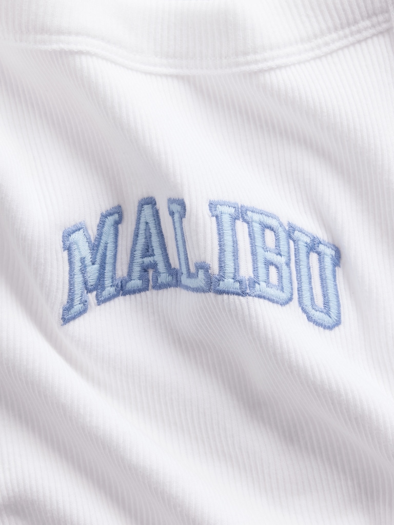 Kids Rib Square-Neck Tank Top