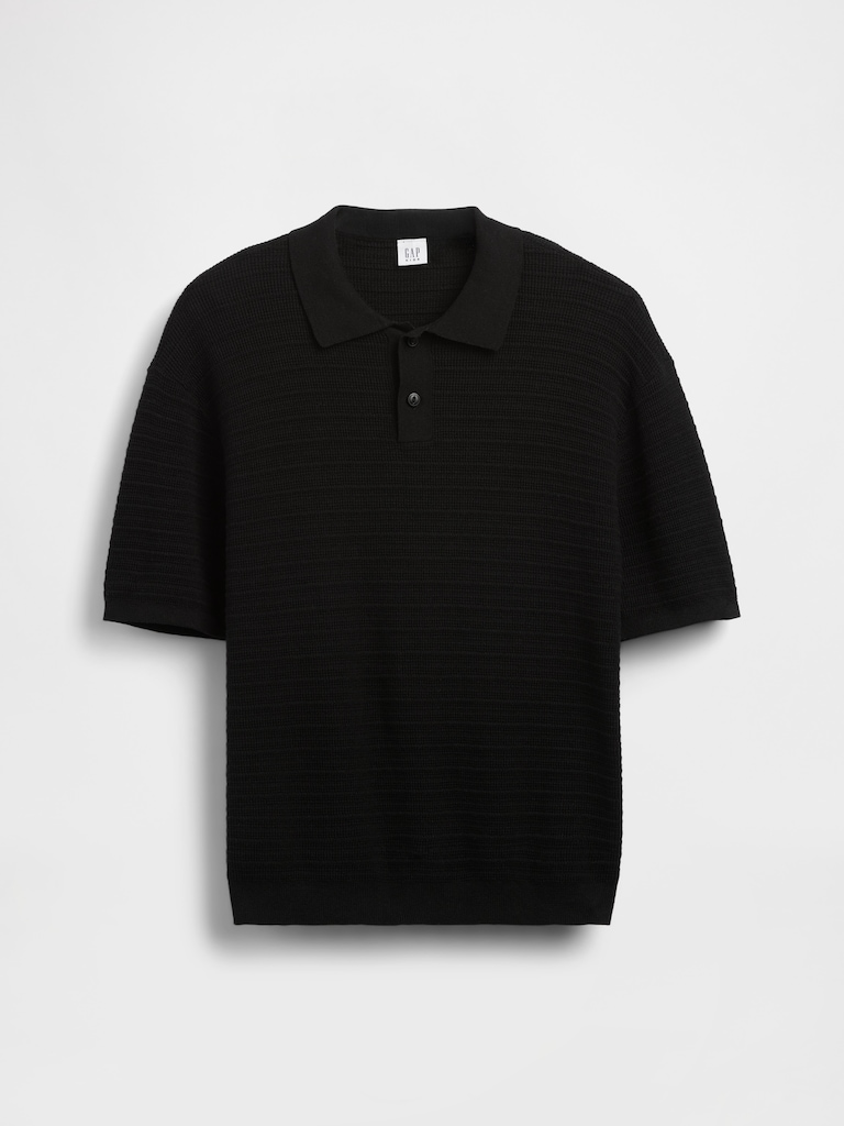 Kids Relaxed Polo Sweater Shirt