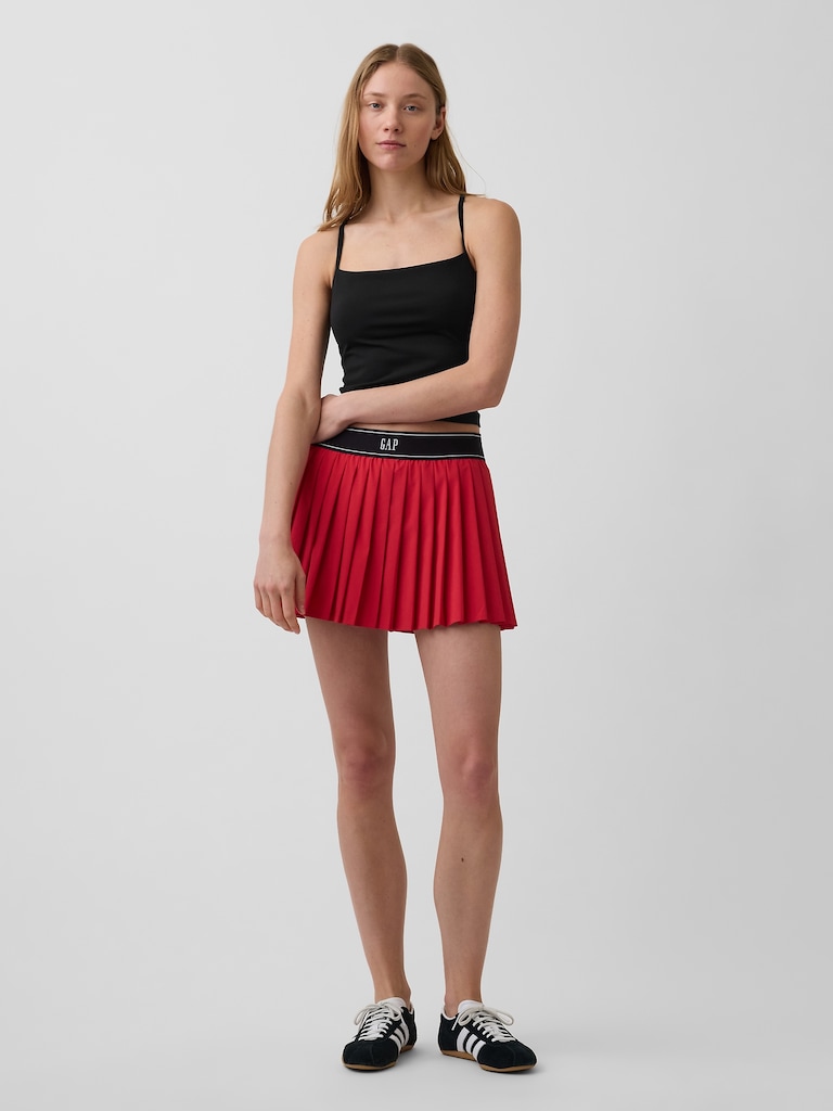 GapFit Tech Pleated Exercise Skort