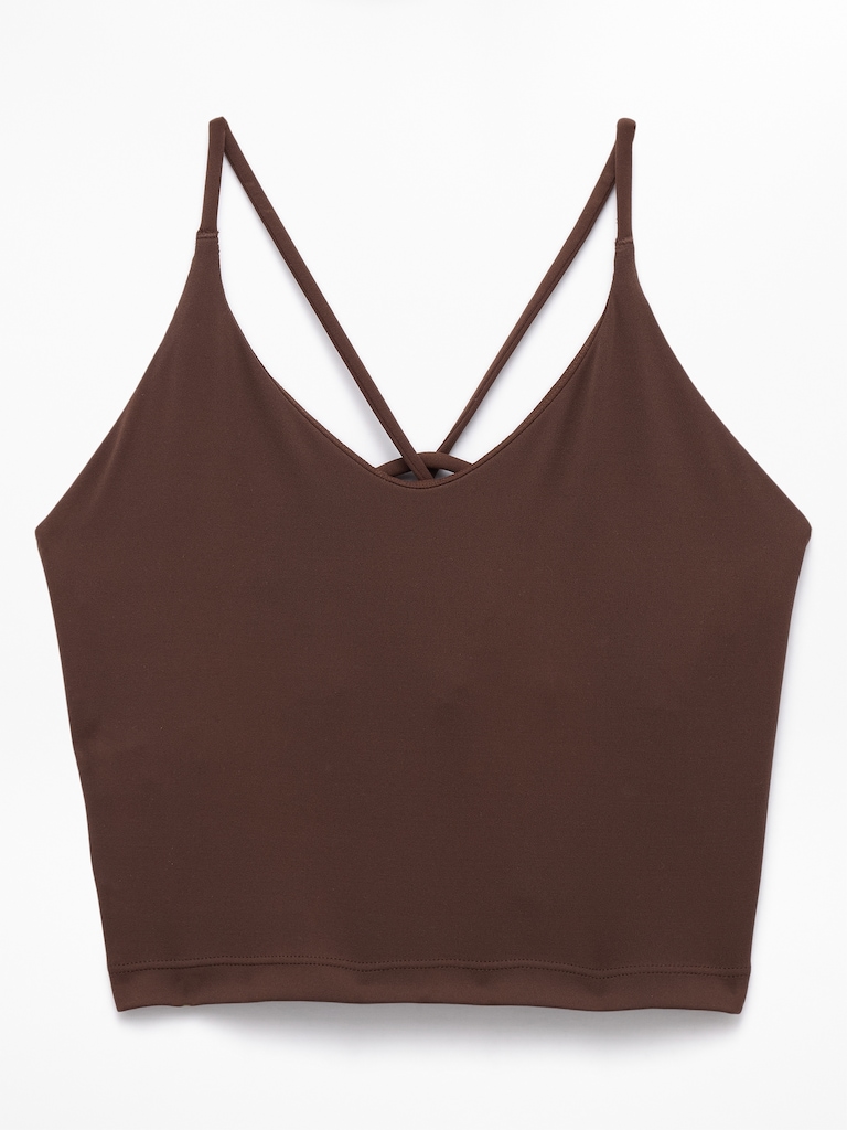 Transcend Thin Strap Crop Bra