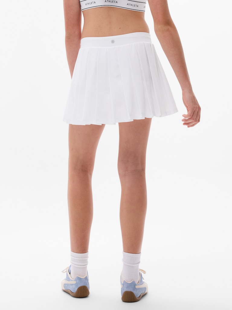 Athleta Girl Pleat Perfect Low Rise Skort